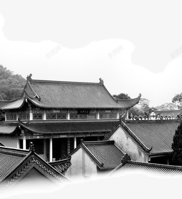 古老的中国式建筑png免抠素材_新图网 https://ixintu.com 中国 古老 建筑