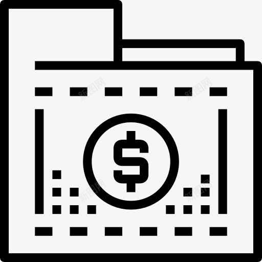 财政图标png_新图网 https://ixintu.com 业务 数据 文件夹 美元符号 财政 钱 钱字符号