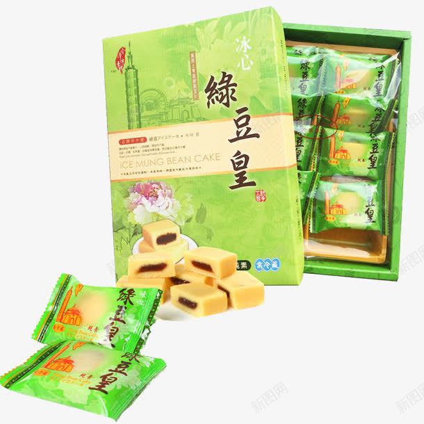 绿豆糕绿豆饼包装盒png免抠素材_新图网 https://ixintu.com 包装盒 绿豆糕 绿豆饼