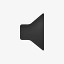 声音尖的图标扬声器声音的声音令牌黑暗图标高清图片