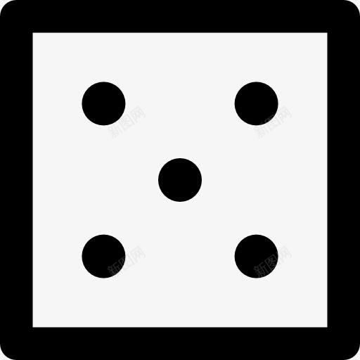 骰子图标png_新图网 https://ixintu.com 广场的形状 赌场 赌运气 骰子游戏