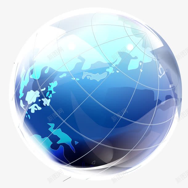蓝色科技地球png免抠素材_新图网 https://ixintu.com 地球 地球科技 科技 科技地球 科技蓝色 蓝色 蓝色地球 蓝色科技