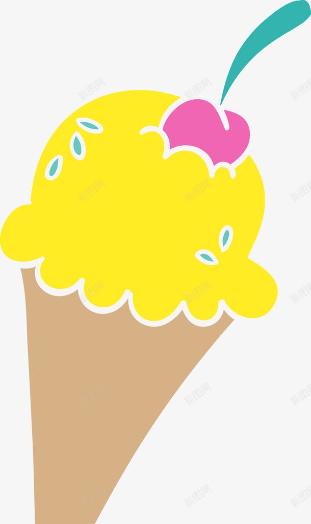 卡通冰淇淋图图标png_新图网 https://ixintu.com 冰棒 冰淇凌 冰淇淋简笔画 手绘冰淇凌 手绘雪糕 手绘食物 矢量雪糕 美食 雪糕 雪糕图标 食物