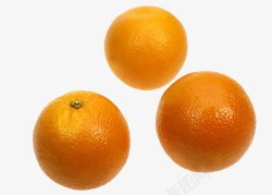 三个橙子素材