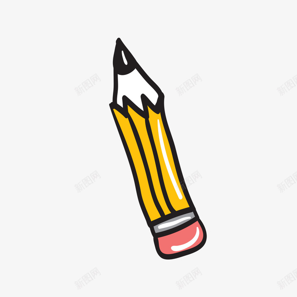 绘制铅笔卡通png免抠素材_新图网 https://ixintu.com 卡通 绘制 绘制铅笔卡通 铅笔