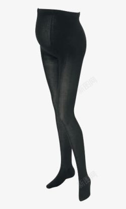 黑色连裤袜犬印本铺孕妇用80D黑色连裤袜高清图片