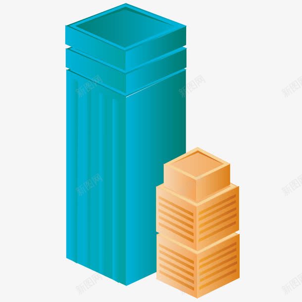 蓝色垃圾桶png免抠素材_新图网 https://ixintu.com 垃圾 垃圾桶 蓝色 蓝色垃圾桶素材