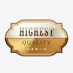 黄色格纹复古商业标签几何促销标签高清图片