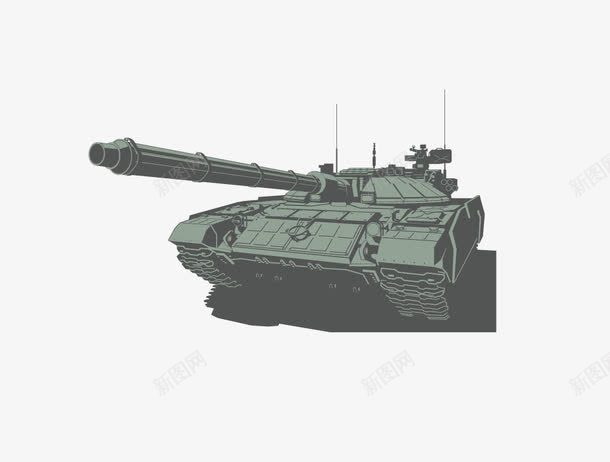 高大上的坦克png免抠素材_新图网 https://ixintu.com 军队 坦克 战争