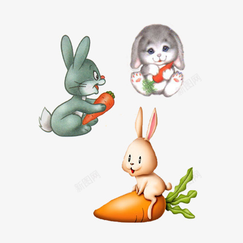 飞起来的兔子png免抠素材_新图网 https://ixintu.com 兔子 动漫 动物 卡通 叶子 宠物 植物 胡罗卜 萝卜 飞起来的兔子 骑萝卜的兔子