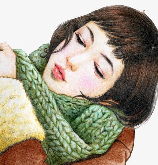 短发可爱美女侧影插画png免抠素材_新图网 https://ixintu.com 侧影 可爱风格 插画 短发 美女 美女侧影 装饰图案