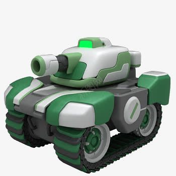 手绘立体感质感绿色的坦克png免抠素材_新图网 https://ixintu.com 坦克 立体感 绿色 质感