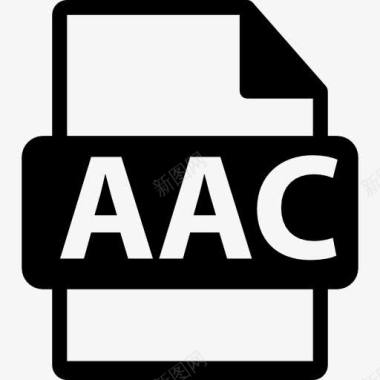 AAC文件格式的变体图标图标