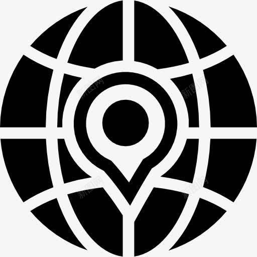 土工格栅标志与占位符图标png_新图网 https://ixintu.com 占位符 地图 地图和国旗 地球图标 定位 接口 象征地球