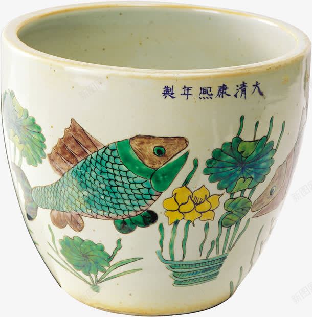 古代陶瓷玉器png免抠素材_新图网 https://ixintu.com 古代古董玉陶瓷鱼