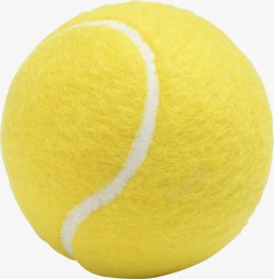 黄色网球图素材