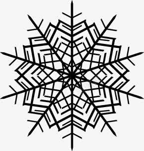 黑白装饰图案png免抠素材_新图网 https://ixintu.com 几何图案 对称 黑白装饰图案