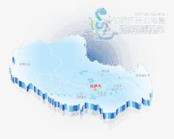 西藏地图西藏藏族自治区地图高清图片