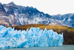 巴塔巴塔哥尼亚冰川景观高清图片