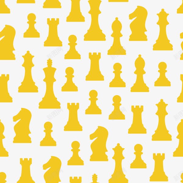 国际象棋元素png免抠素材_新图网 https://ixintu.com 国王 国际象棋 城堡 象棋 马头 骑士