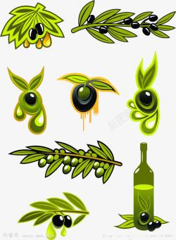 橄榄绿色概念橄榄高清图片