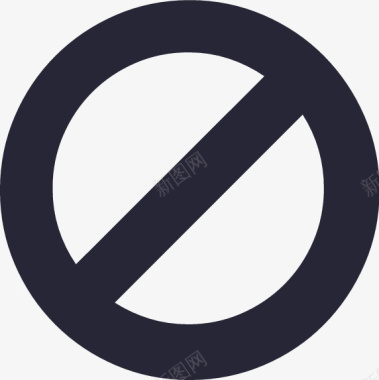 禁止icon矢量图图标图标
