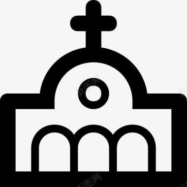 建筑建筑教堂命运纪念碑宗教建筑图标图标