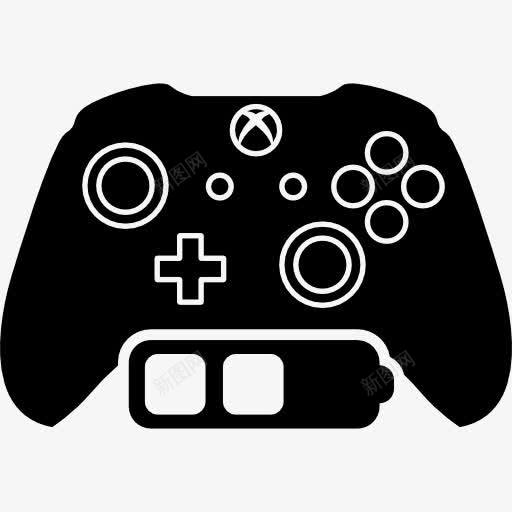 Xbox游戏控制中的电池状态图标png_新图网 https://ixintu.com 中 充电 控件状态 游戏 游戏控制 电力 电池 的Xbox 能源