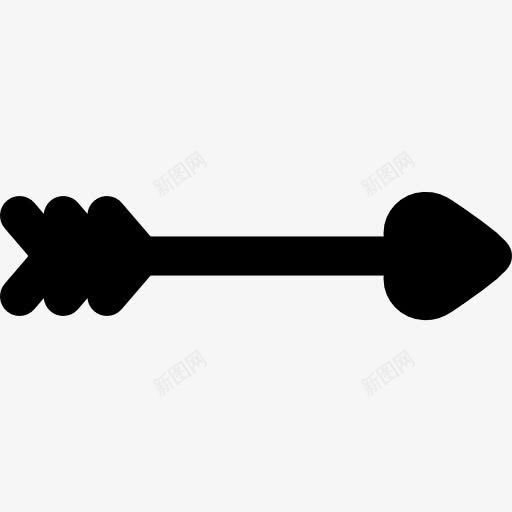 箭头图标png_新图网 https://ixintu.com 奥运会 射箭 弓 武器 箭 运动