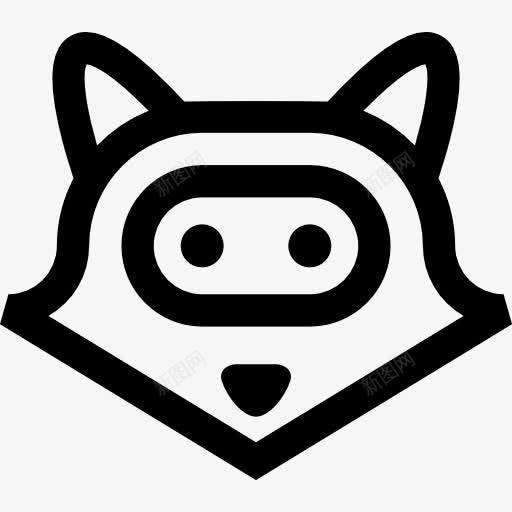 Racoon图标png_新图网 https://ixintu.com 动物 动物园 动物王国 浣熊 野生动物