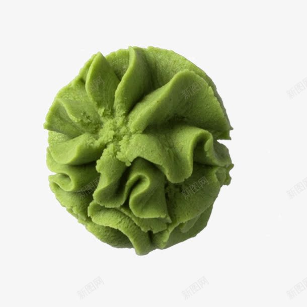 绿色冰激凌png免抠素材_新图网 https://ixintu.com 冰激凌 纹理 绿色 美食 角度 质感 食物