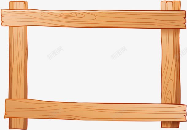 木制板子png免抠素材_新图网 https://ixintu.com 手绘 木制 木材 板子