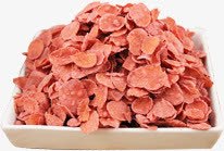 红色山楂片中秋美食素材