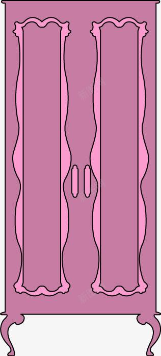 抽象粉色衣柜图案矢量图ai免抠素材_新图网 https://ixintu.com 图案 抽象 粉色衣柜 矢量图