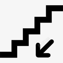 下楼楼梯名项目图标图标