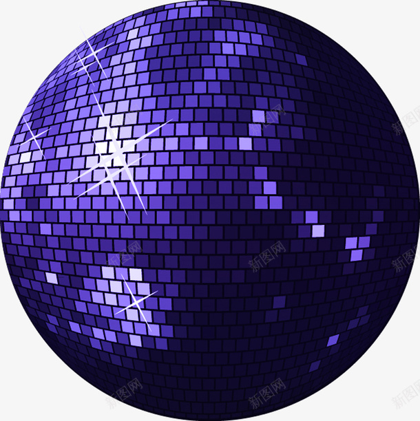 紫色炫酷地球海报png免抠素材_新图网 https://ixintu.com 地球 海报 紫色