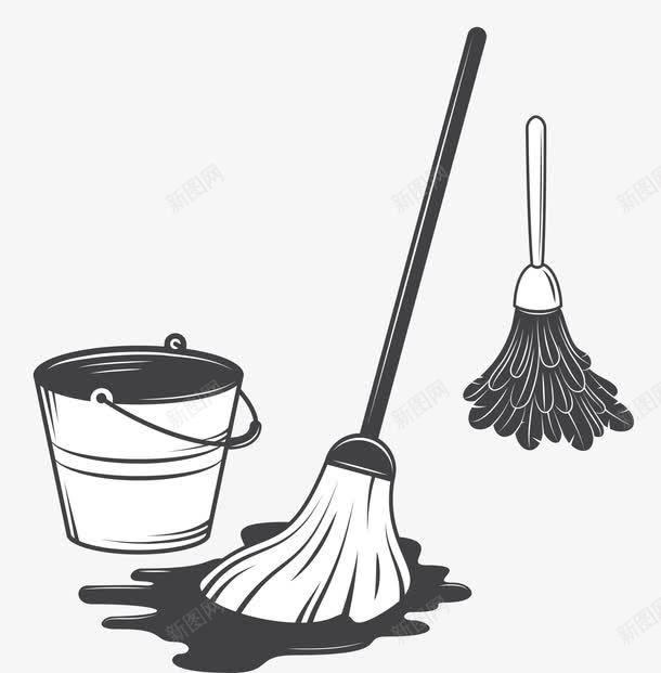 打扫卫生的工具png免抠素材_新图网 https://ixintu.com 卫生 工具 打扫 搞卫生