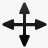 箭头光标拖线框单图标png_新图网 https://ixintu.com Arrow cursor drag 光标 拖 箭头