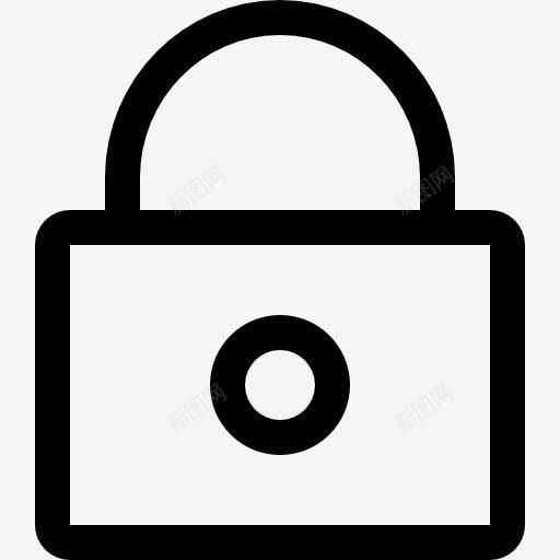 关闭锁图标png_新图网 https://ixintu.com 关闭 安全关闭 工具和器具 挂锁 钥匙 锁