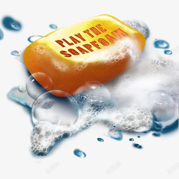 浴室一角png免抠素材_新图网 https://ixintu.com 创意肥皂 水 肥皂 肥皂泡