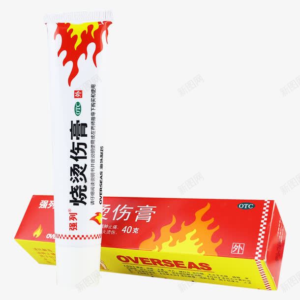 强列烧烫伤膏png免抠素材_新图网 https://ixintu.com 乳膏 消肿止痛 烧伤药膏 药膏 软膏 轻度水火烫伤