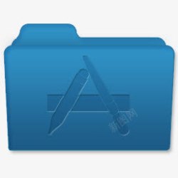 应用程序MacOSX风格文件夹素材