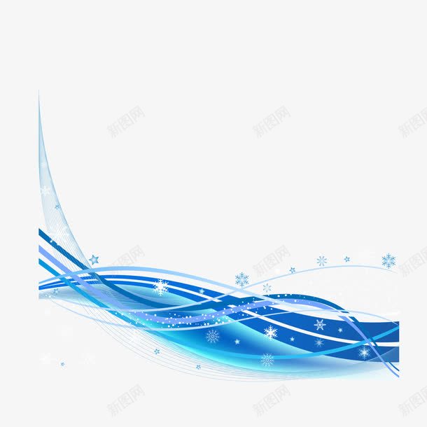 蓝色动感艺术弧线png免抠素材_新图网 https://ixintu.com 动感 弧线矢量 艺术 蓝色 蓝色动感艺术弧线矢量