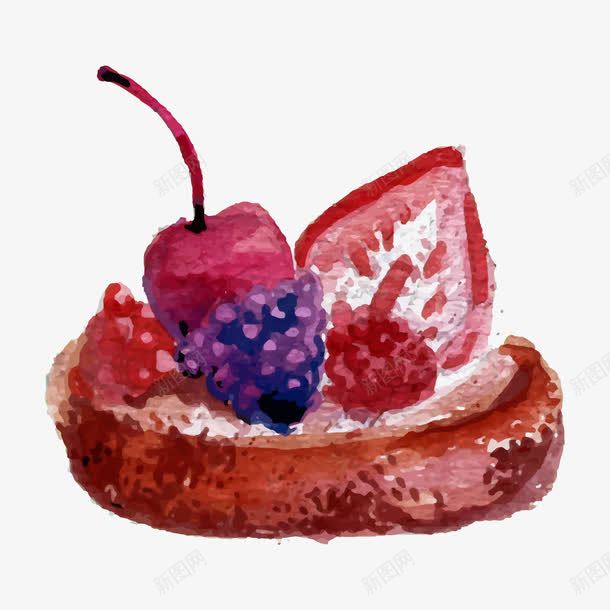 蛋糕装饰png免抠素材_新图网 https://ixintu.com 水果 矢量装饰 蛋糕 装饰 装饰画