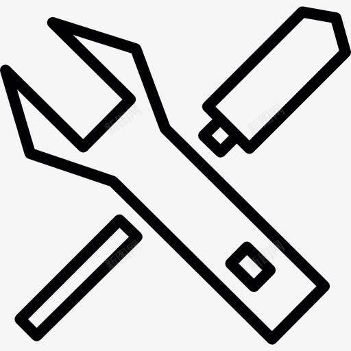 修车库图标png_新图网 https://ixintu.com 修理 工具和用具 扳手 螺丝刀 车库