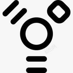 通用连接接口插座符号图标高清图片