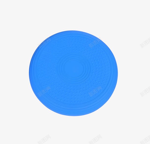 蓝色塑料圆盘png免抠素材_新图网 https://ixintu.com 圆形 圆盘 蓝色