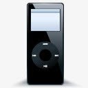 iPod纳米黑色MP3播放器iPodnano素材