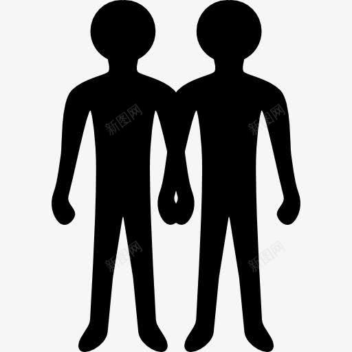 双子座的男性双胞胎的星座符号图标png_新图网 https://ixintu.com 双子座 双胞胎 星座 标志 生肖 生肖包 男 符号