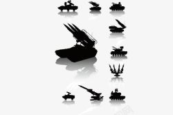 坦克游戏psd现代化军事装备素材